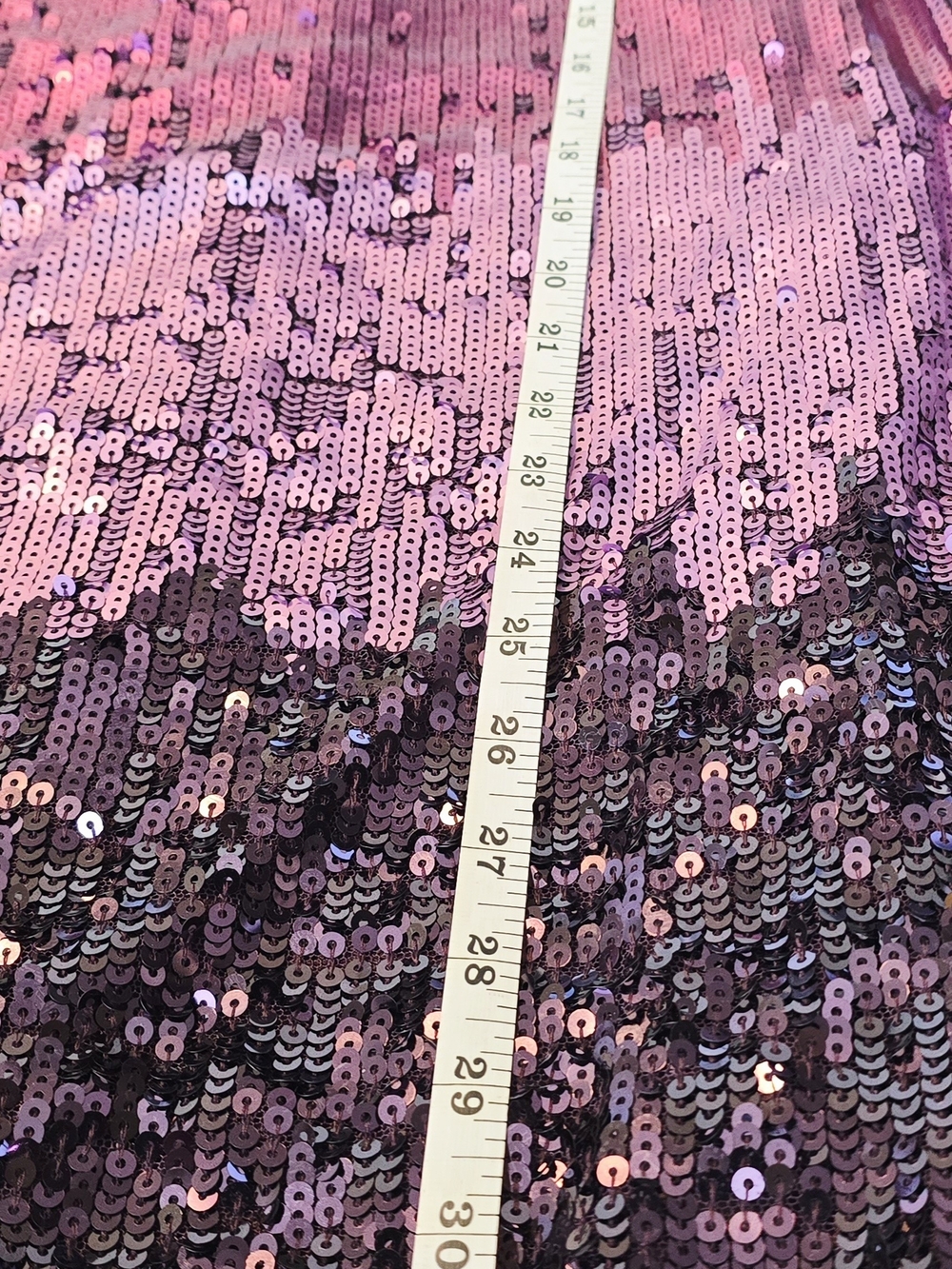 Express Purple and Pink Sequin Party Tank Sz L - Picture 4 of 4